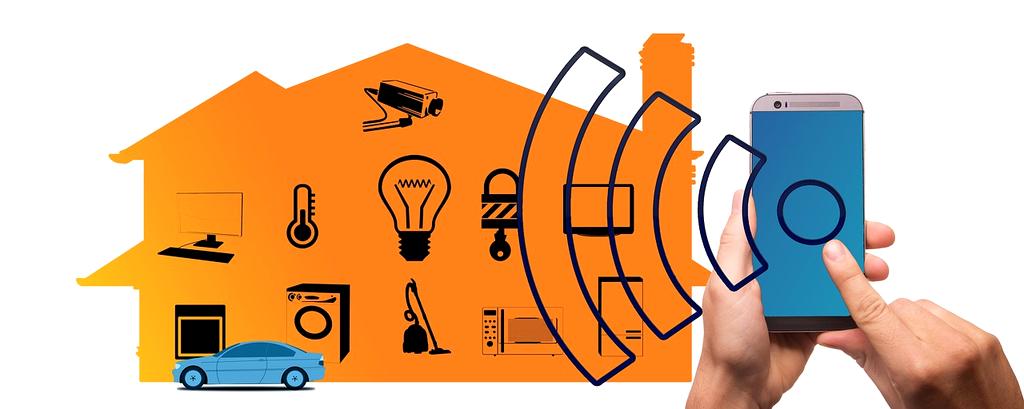 Smart lighting system controlled by smartphone