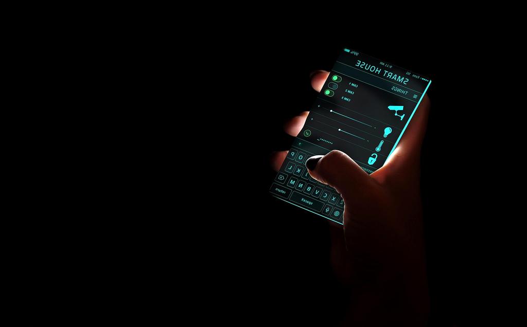 Smart home energy optimization system with solar panels and battery storage visualization